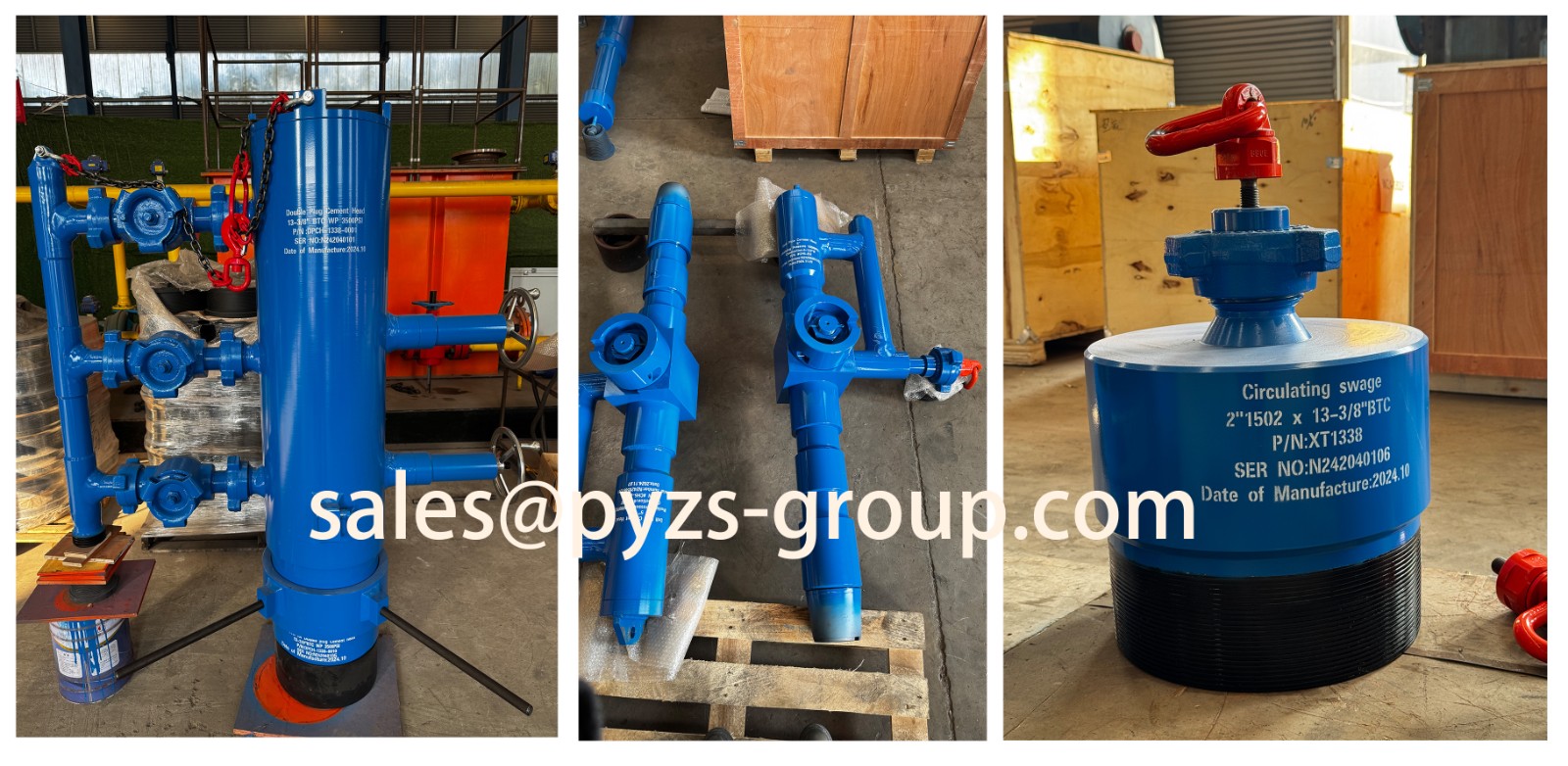 Quick latch cement head ,Rotating Drilling pipe cement head ready for ship